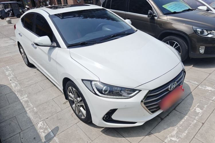 Used Hyundai Elantra (6th Generation / Lingdong) 2016 1.6L Automatic ZhiXuan – Elite Version Front Right 45 Deg