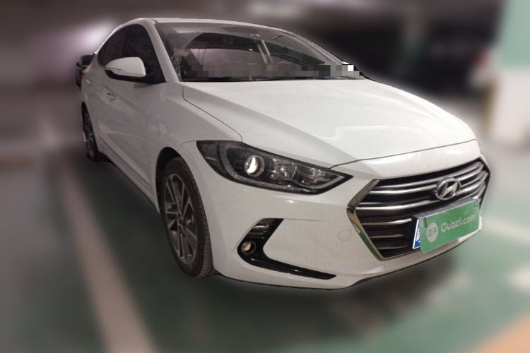 Used Hyundai Elantra (6th Generation / Lingdong) 2016 1.6L Automatic ZhiXuan – Elite Version Front Right 45 Deg