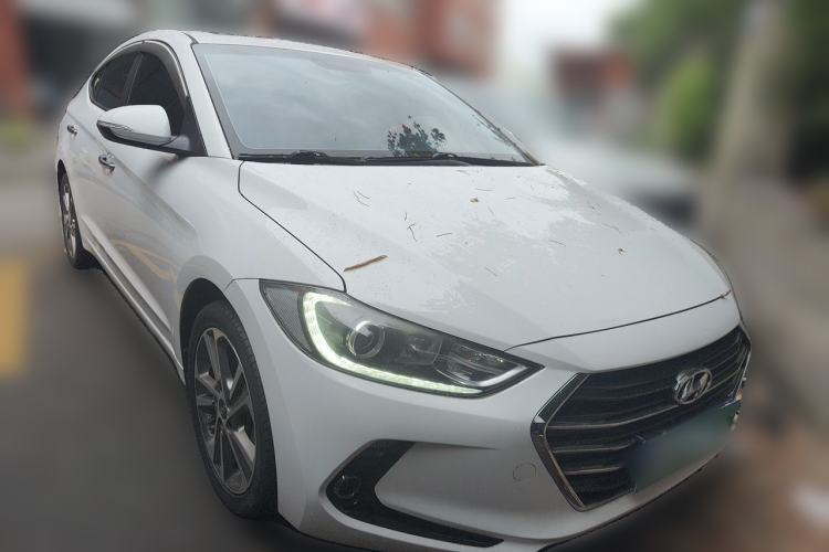 Used Hyundai Elantra (6th Generation / Lingdong) 2016 1.6L Automatic ZhiXuan – Elite Version Front Right 45 Deg