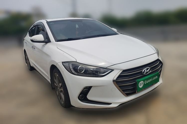 Used Hyundai Elantra (6th Generation / Lingdong) 2016 1.6L Automatic ZhiXuan – Elite Version Front Right 45 Deg