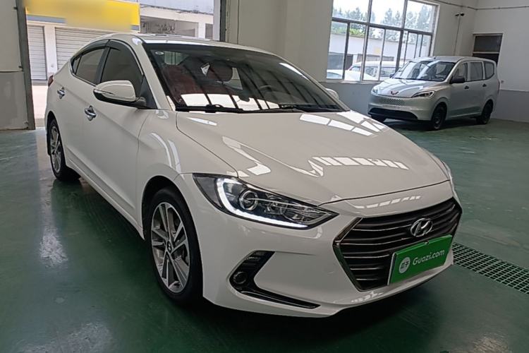 Used Hyundai Elantra (6th Generation / Lingdong) 2016 1.6L Automatic ZhiXuan – Elite Version Front Right 45 Deg