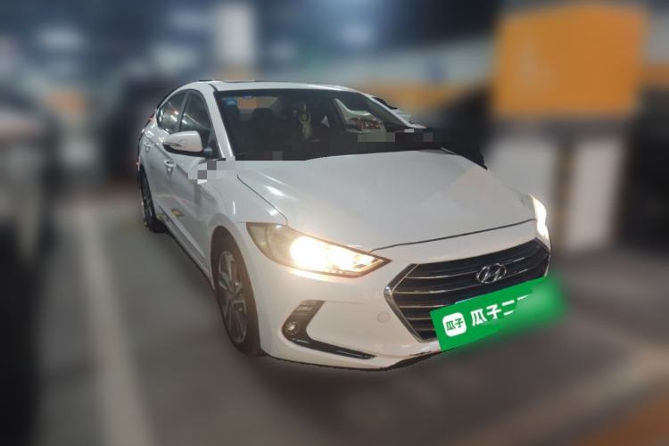 Used Hyundai Elantra (6th Generation / Lingdong) 2016 1.6L Automatic ZhiXuan – Elite Version Front Right 45 Deg