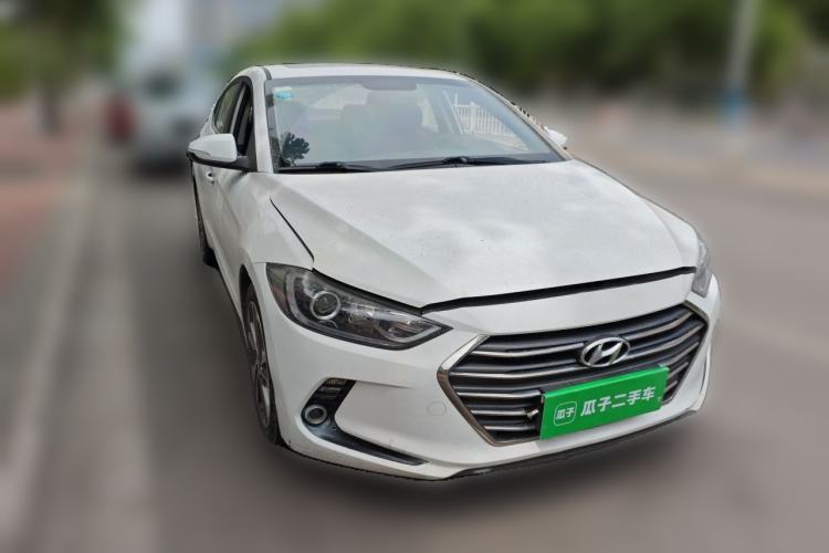 Used Hyundai Elantra (6th Generation / Lingdong) 2016 1.6L Automatic ZhiXuan – Elite Version Front Right 45 Deg