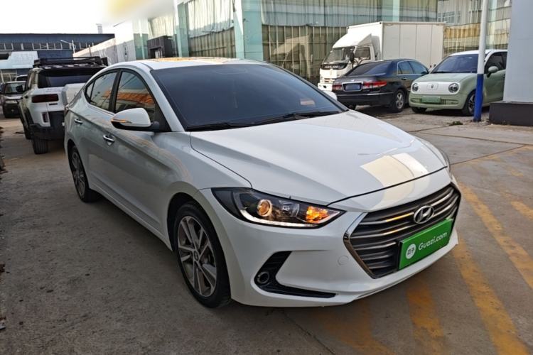 Used Hyundai Elantra (6th Generation / Lingdong) 2016 1.6L Automatic ZhiXuan – Elite Version Front Right 45 Deg