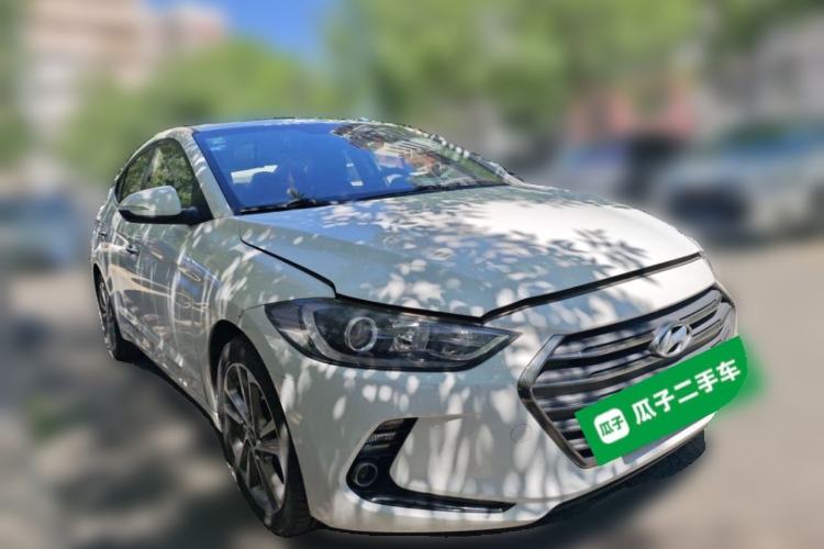 Used Hyundai Elantra (6th Generation / Lingdong) 2016 1.6L Automatic ZhiXuan – Elite Version Front Right 45 Deg