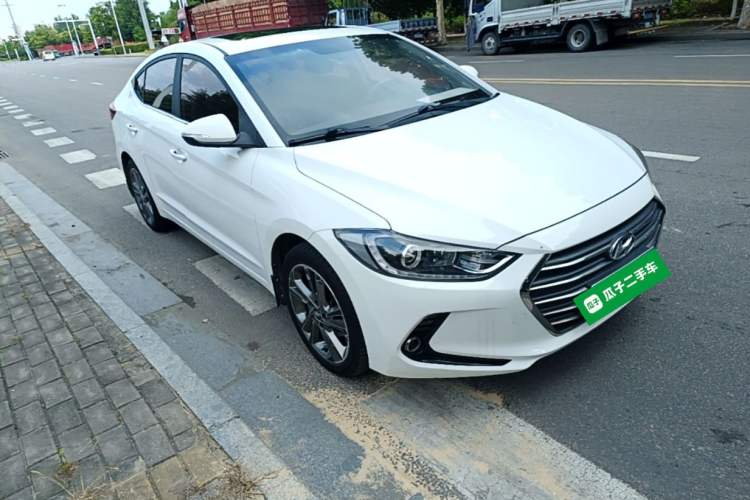 Used Hyundai Elantra (6th Generation / Lingdong) 2016 1.6L Automatic ZhiXuan – Elite Version Front Right 45 Deg