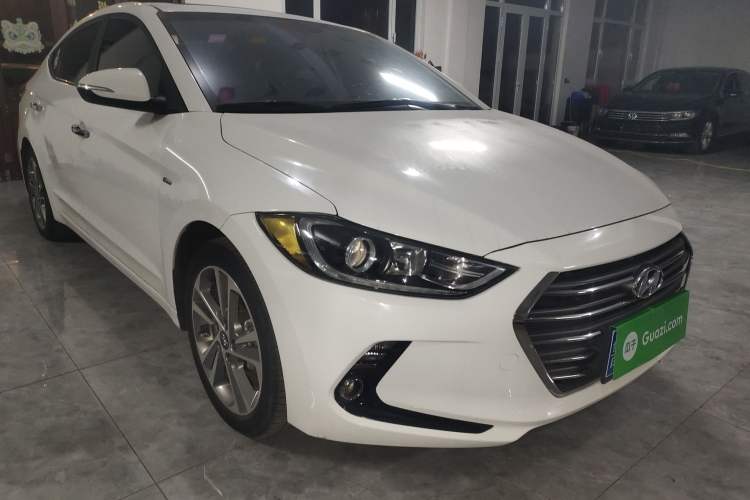 Used Hyundai Elantra (6th Generation / Lingdong) 2016 1.6L Automatic ZhiXuan – Elite Version Front Right 45 Deg