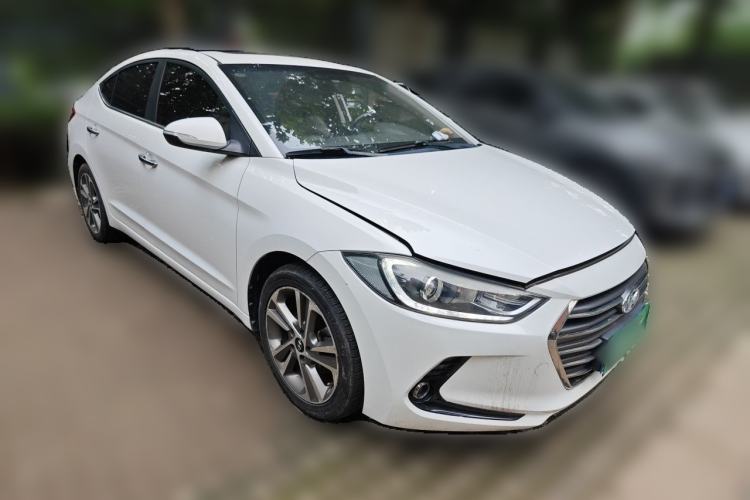 Used Hyundai Elantra (6th Generation / Lingdong) 2016 1.6L Automatic ZhiXuan – Elite Version Front Right 45 Deg