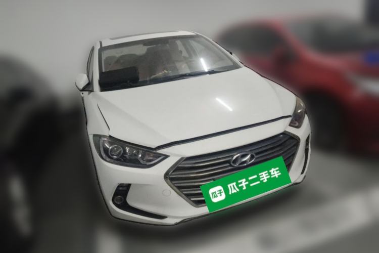 Used Hyundai Elantra (6th Generation / Lingdong) 2016 1.6L Automatic ZhiXuan – Elite Version Front Right 45 Deg