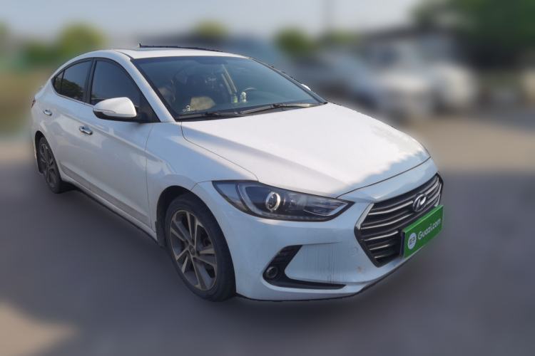 Used Hyundai Elantra (6th Generation / Lingdong) 2016 1.6L Automatic ZhiXuan – Elite Version Front Right 45 Deg