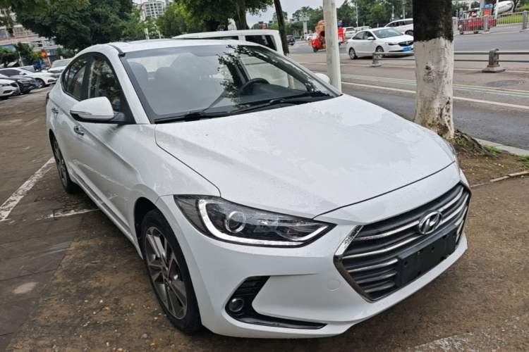Used Hyundai Elantra (6th Generation / Lingdong) 2016 1.6L Automatic ZhiXuan – Elite Version Front Right 45 Deg