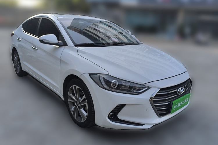 Used Hyundai Elantra (6th Generation / Lingdong) 2016 1.6L Automatic ZhiXuan – Elite Version Front Right 45 Deg