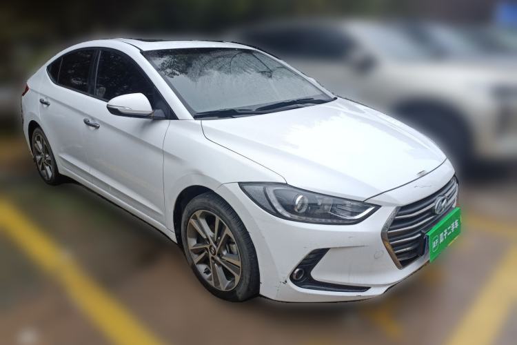 Used Hyundai Elantra (6th Generation / Lingdong) 2016 1.6L Automatic ZhiXuan – Elite Version Front Right 45 Deg