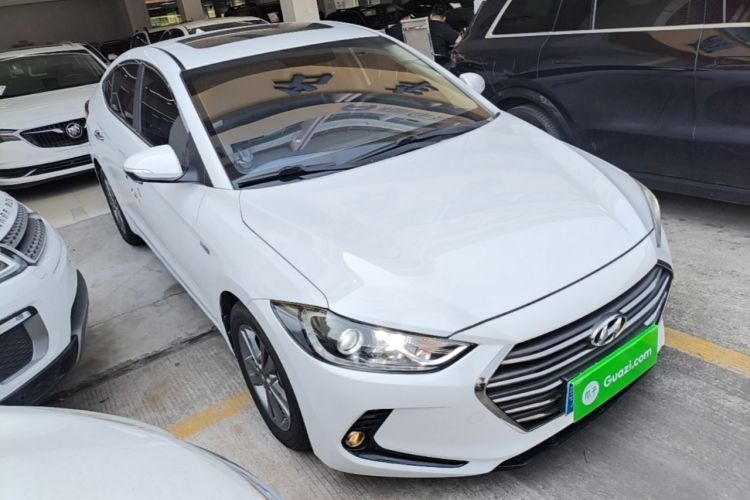 Used Hyundai Elantra (6th Generation / Lingdong) 2016 1.4T Dual-Clutch Xuan Dong·Elite Version Front Right 45 Deg