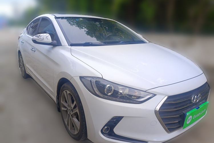 Used Hyundai Elantra (6th Generation / Lingdong) 2016 1.6L Automatic ZhiXuan – Elite Version Front Right 45 Deg