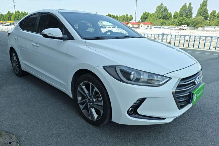 Used Hyundai Elantra (6th Generation / Lingdong) 2016 1.6L Automatic ZhiXuan – Elite Version Front Right 45 Deg