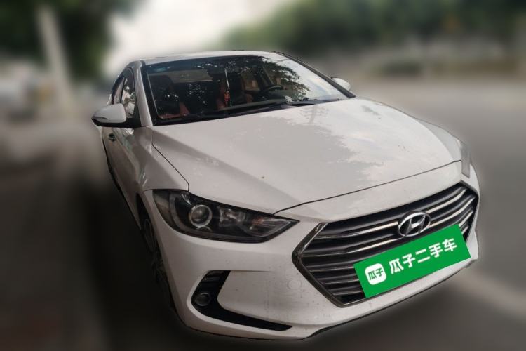 Used Hyundai Elantra (6th Generation / Lingdong) 2016 1.6L Automatic ZhiXuan – Elite Version Front Right 45 Deg