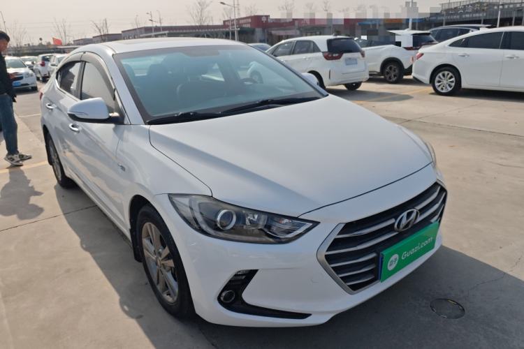 Used Hyundai Elantra (6th Generation / Lingdong) 2016 1.4T Dual-Clutch Xuan Dong · Dynamic Version Front Right 45 Deg