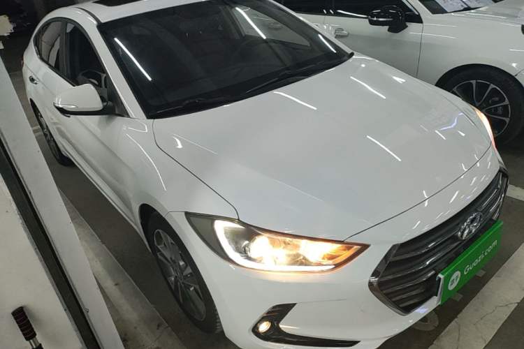 Used Hyundai Elantra (6th Generation / Lingdong) 2016 1.6L Automatic ZhiXuan – Elite Version Front Right 45 Deg