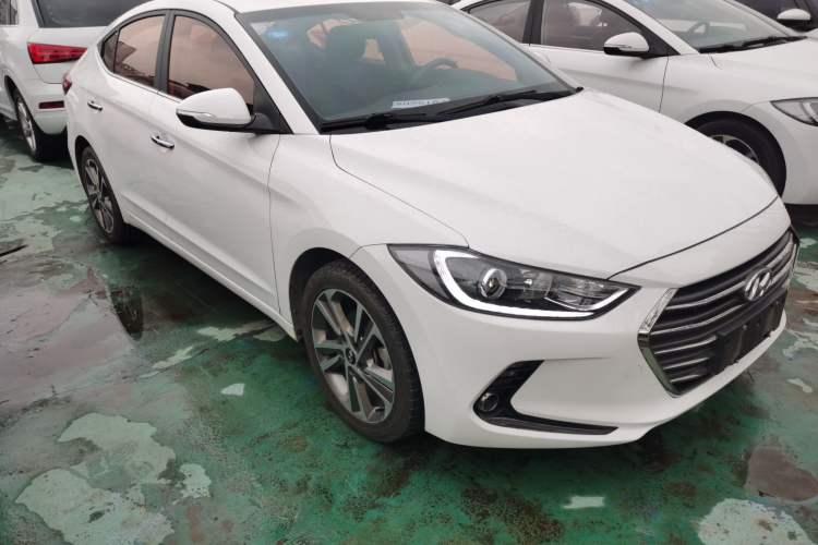 Used Hyundai Elantra (6th Generation / Lingdong) 2016 1.6L Automatic ZhiXuan – Elite Version Front Right 45 Deg