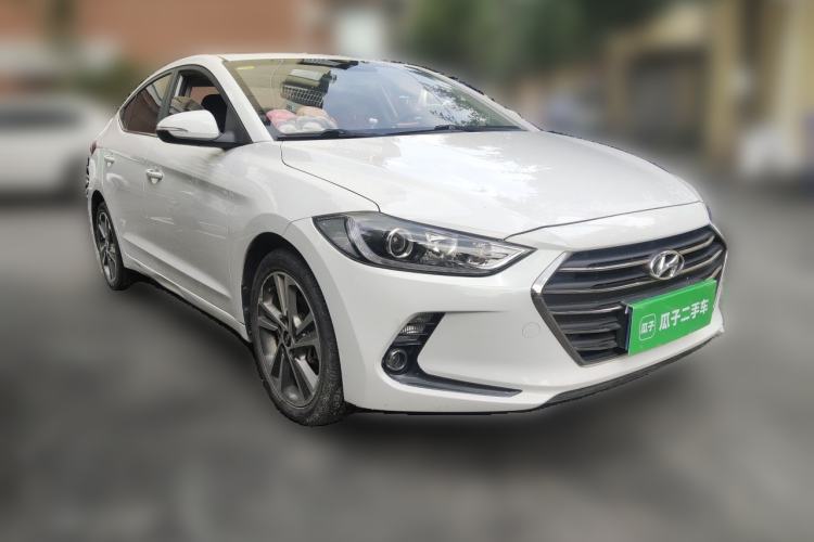 Used Hyundai Elantra (6th Generation / Lingdong) 2016 1.6L Automatic ZhiXuan – Elite Version Front Right 45 Deg