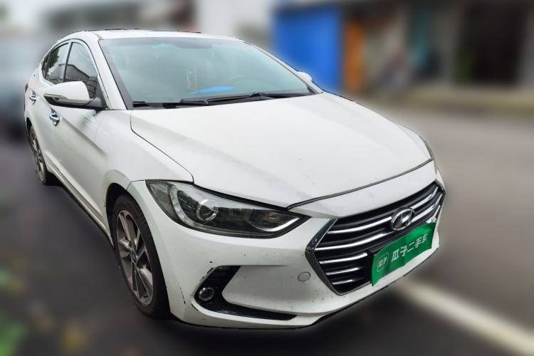 Used Hyundai Elantra (6th Generation / Lingdong) 2016 1.6L Automatic ZhiXuan – Elite Version Front Right 45 Deg