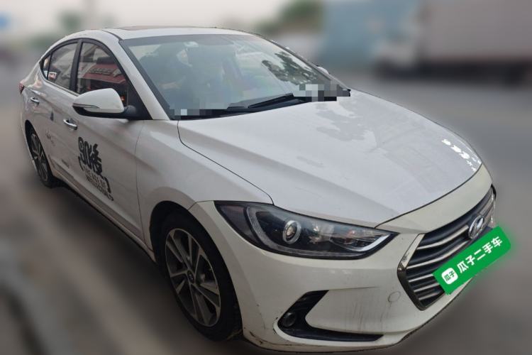 Used Hyundai Elantra (6th Generation / Lingdong) 2016 1.6L Automatic ZhiXuan – Elite Version Front Right 45 Deg