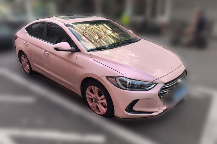 Used Hyundai Elantra (6th Generation / Lingdong) 2016 1.6L Automatic ZhiXuan – Elite Version Front Right 45 Deg