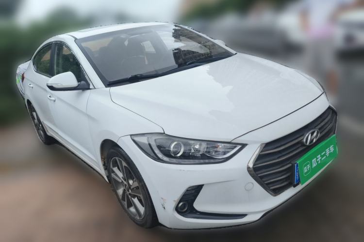 Used Hyundai Elantra (6th Generation / Lingdong) 2016 1.6L Automatic ZhiXuan – Elite Version Front Right 45 Deg