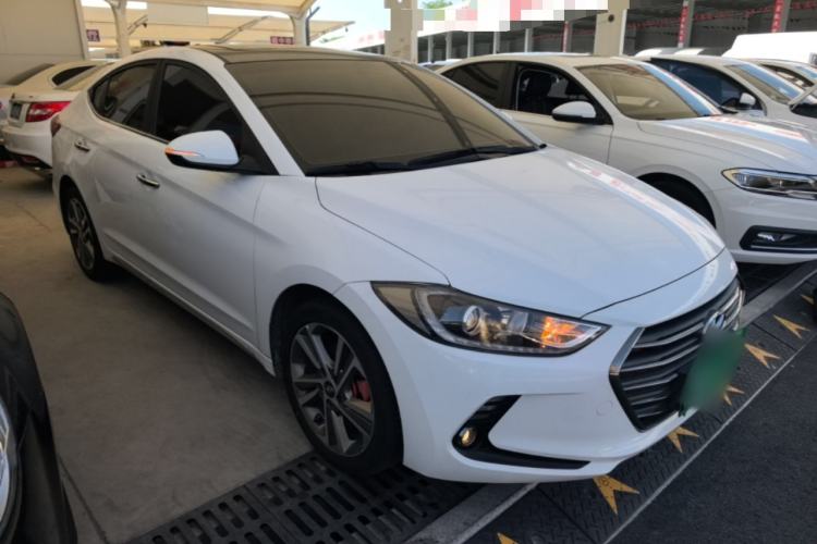 Used Hyundai Elantra (6th Generation / Lingdong) 2016 1.6L Automatic ZhiXuan – Elite Version Front Right 45 Deg