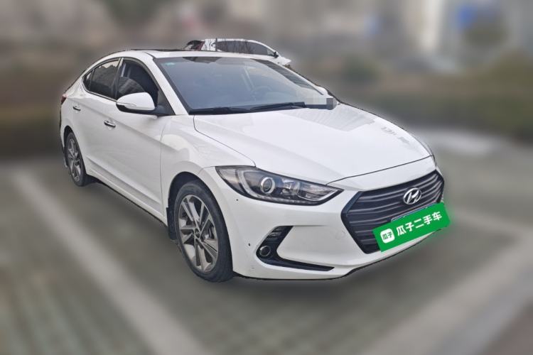 Used Hyundai Elantra (6th Generation / Lingdong) 2016 1.6L Automatic ZhiXuan – Elite Version Front Right 45 Deg