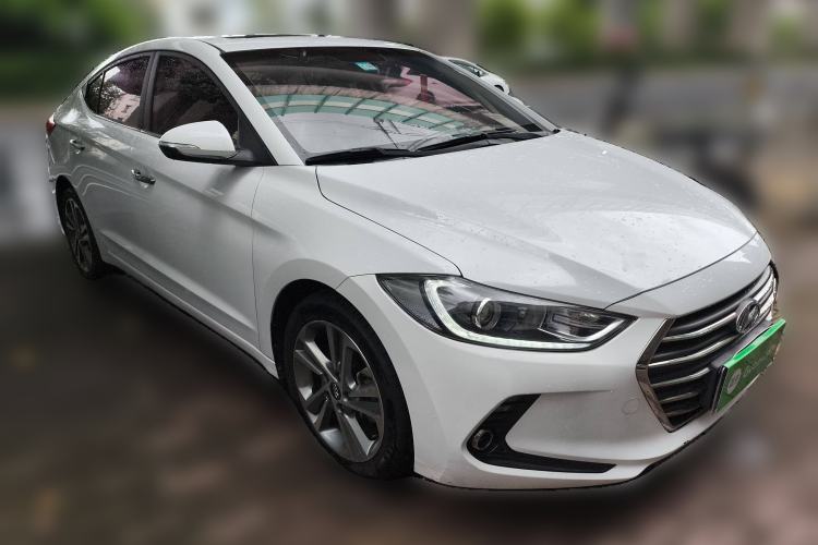Used Hyundai Elantra (6th Generation / Lingdong) 2016 1.6L Automatic ZhiXuan – Elite Version Front Right 45 Deg