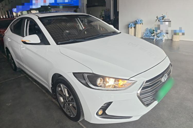 Used Hyundai Elantra (6th Generation / Lingdong) 2016 1.6L Automatic ZhiXuan – Elite Version Front Right 45 Deg