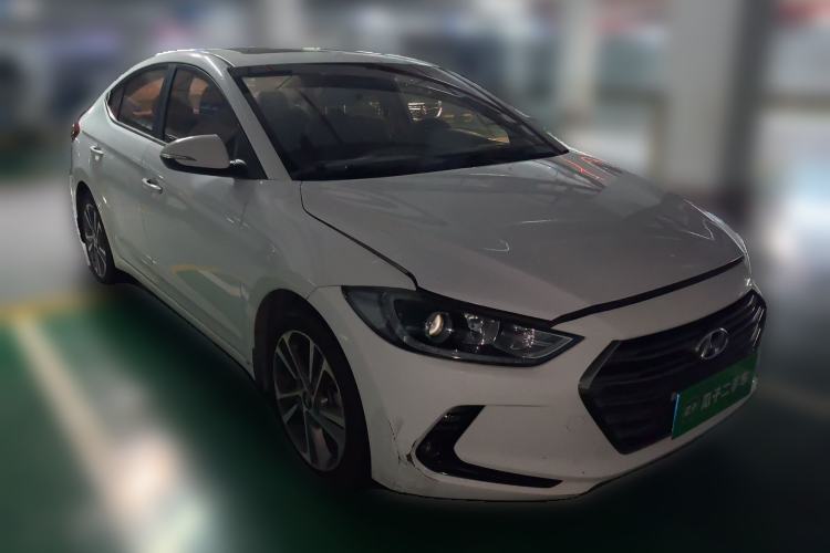 Used Hyundai Elantra (6th Generation / Lingdong) 2016 1.6L Automatic ZhiXuan – Elite Version Front Right 45 Deg