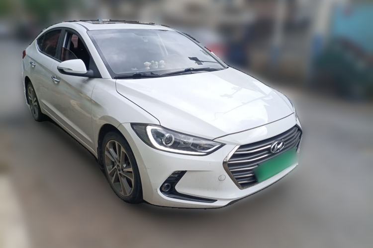 Used Hyundai Elantra (6th Generation / Lingdong) 2016 1.6L Automatic ZhiXuan – Elite Version Front Right 45 Deg