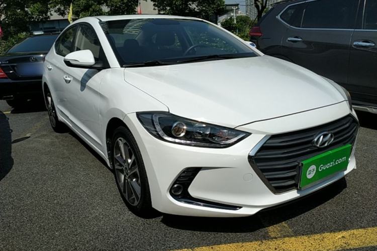 Used Hyundai Elantra (6th Generation / Lingdong) 2016 1.6L Automatic ZhiXuan – Elite Version Front Right 45 Deg