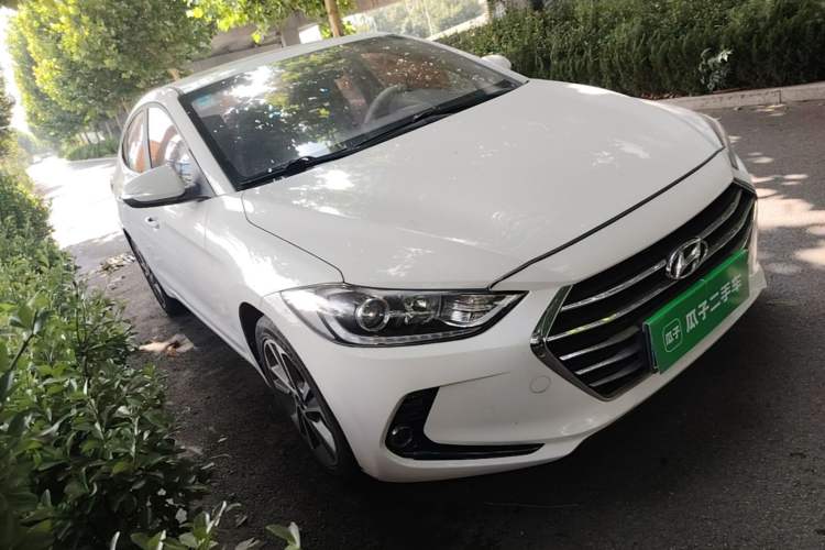 Used Hyundai Elantra (6th Generation / Lingdong) 2016 1.6L Automatic ZhiXuan – Elite Version Front Right 45 Deg