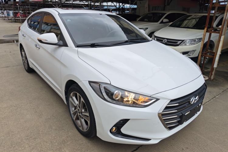 Used Hyundai Elantra (6th Generation / Lingdong) 2016 1.6L Automatic ZhiXuan – Elite Version Front Right 45 Deg