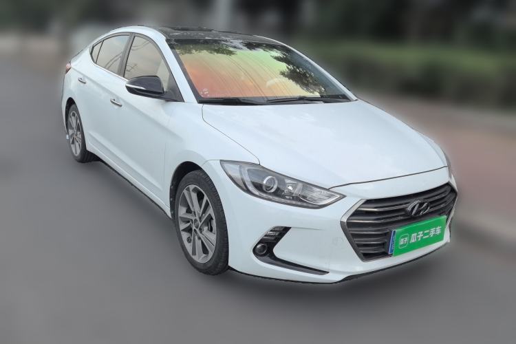 Used Hyundai Elantra (6th Generation / Lingdong) 2016 1.6L Automatic ZhiXuan – Elite Version Front Right 45 Deg
