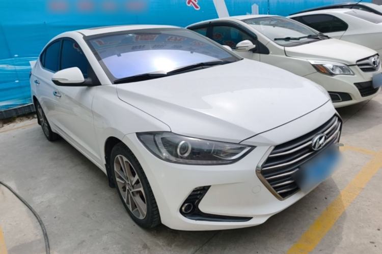 Used Hyundai Elantra (6th Generation / Lingdong) 2016 1.6L Automatic ZhiXuan – Elite Version Front Right 45 Deg