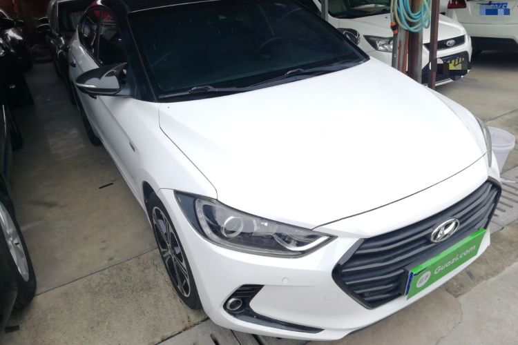 Used Hyundai Elantra (6th Generation / Lingdong) 2016 1.4T Dual-Clutch Xuan Dong · Flagship Edition Front Right 45 Deg