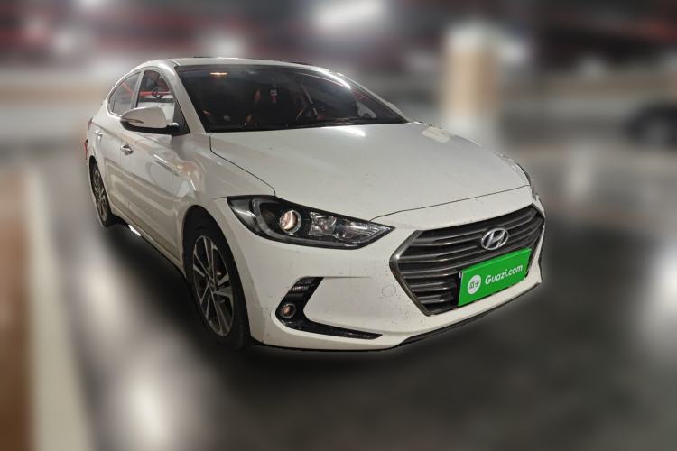 Used Hyundai Elantra (6th Generation / Lingdong) 2016 1.6L Automatic ZhiXuan – Elite Version Front Right 45 Deg