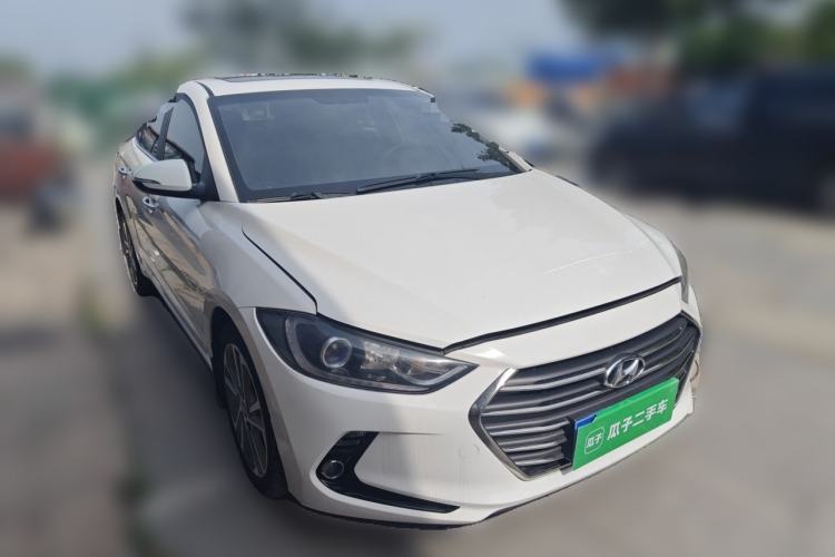 Used Hyundai Elantra (6th Generation / Lingdong) 2016 1.6L Automatic ZhiXuan – Elite Version Front Right 45 Deg