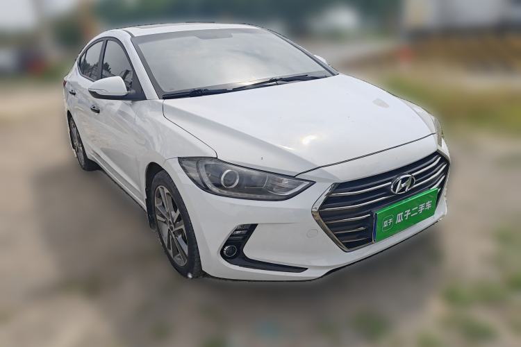 Used Hyundai Elantra (6th Generation / Lingdong) 2016 1.6L Automatic ZhiXuan – Elite Version Front Right 45 Deg