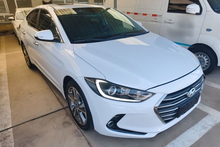 Used Hyundai Elantra (6th Generation / Lingdong) 2016 1.6L Automatic ZhiXuan – Elite Version Front Right 45 Deg