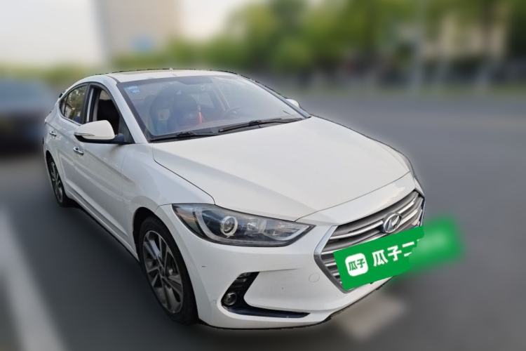 Used Hyundai Elantra (6th Generation / Lingdong) 2016 1.6L Automatic ZhiXuan – Elite Version Front Right 45 Deg