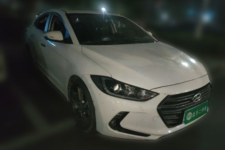 Used Hyundai Elantra (6th Generation / Lingdong) 2016 1.6L Automatic ZhiXuan – Elite Version Front Right 45 Deg