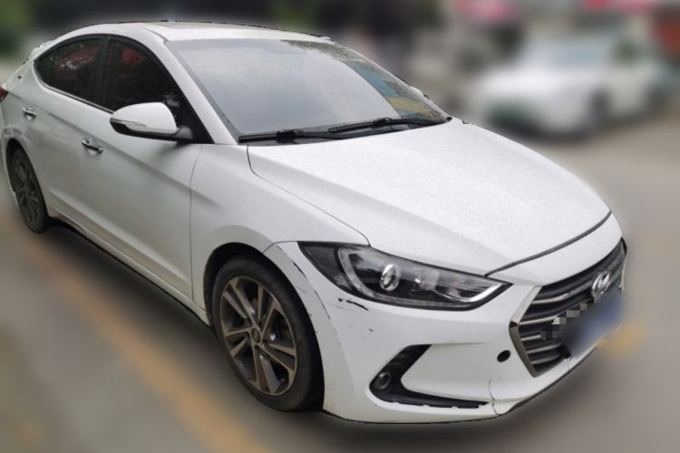 Used Hyundai Elantra (6th Generation / Lingdong) 2016 1.6L Automatic ZhiXuan – Elite Version Front Right 45 Deg