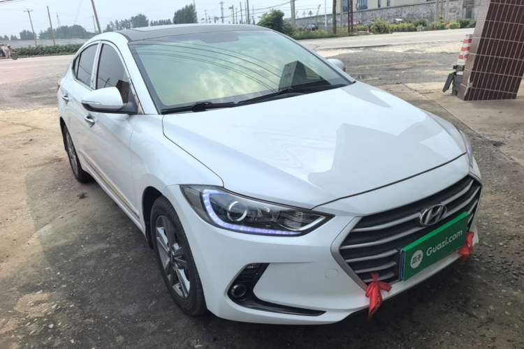 Used Hyundai Elantra (6th Generation / Lingdong) 2016 1.6L Manual ZhiXuan · Dynamic Model Front Right 45 Deg