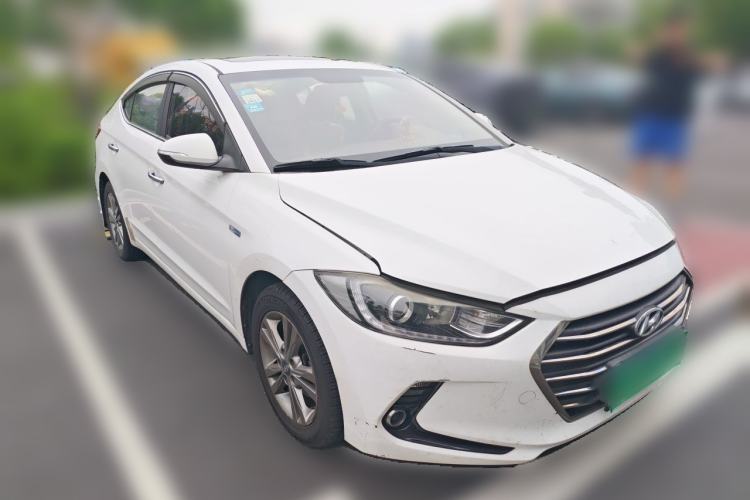 Used Hyundai Elantra (6th Generation / Lingdong) 2016 1.4T Dual-Clutch Xuan Dong · Dynamic Version Front Right 45 Deg